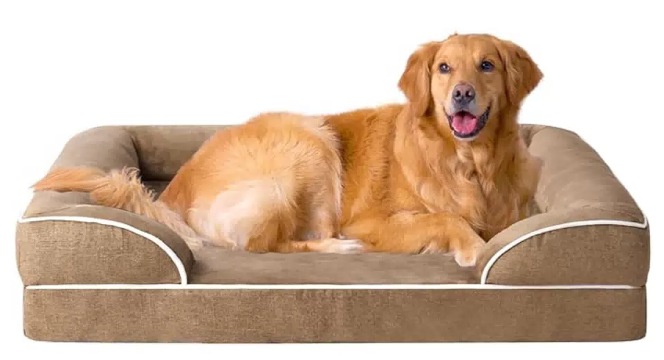 Waterproof Washable Dog Bed Camel / M (8-20 kg)