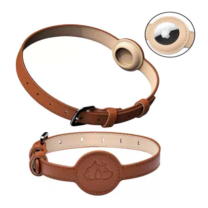 PU Pet Collar with Locator Holder