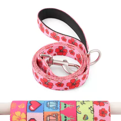 Printed Slip Lead Dog Leash