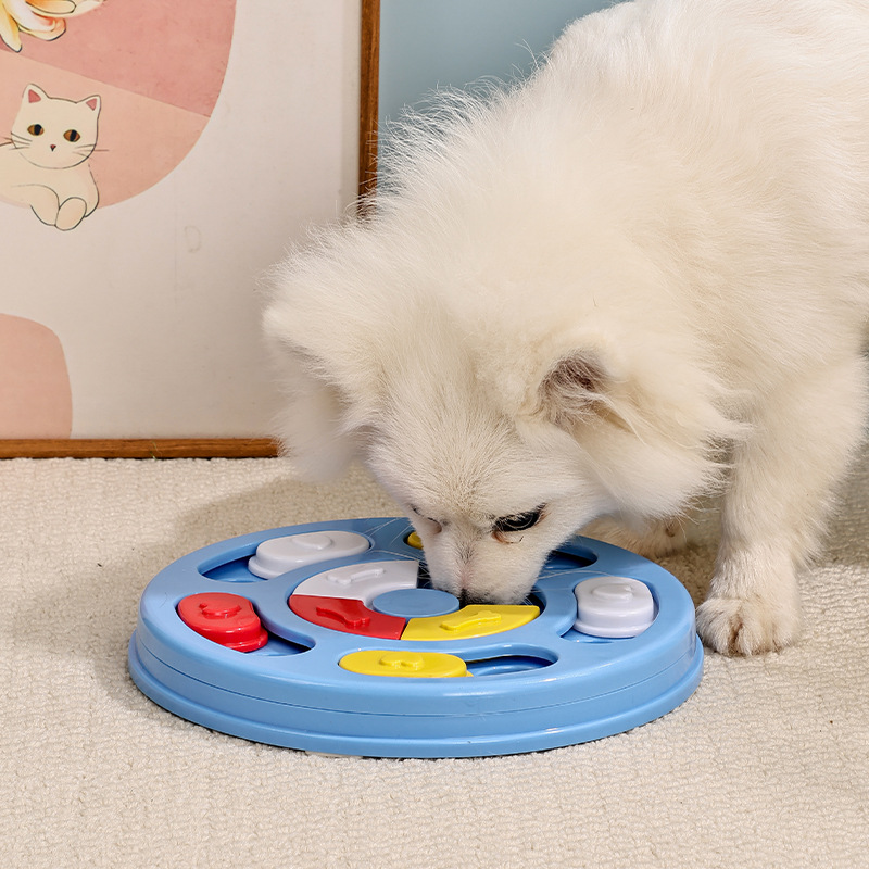 Interactive Snuffle Puzzle Slow Feeder Dog Bowl