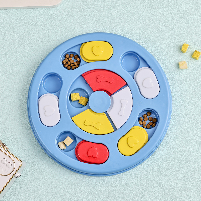 Interactive Snuffle Puzzle Slow Feeder Dog Bowl