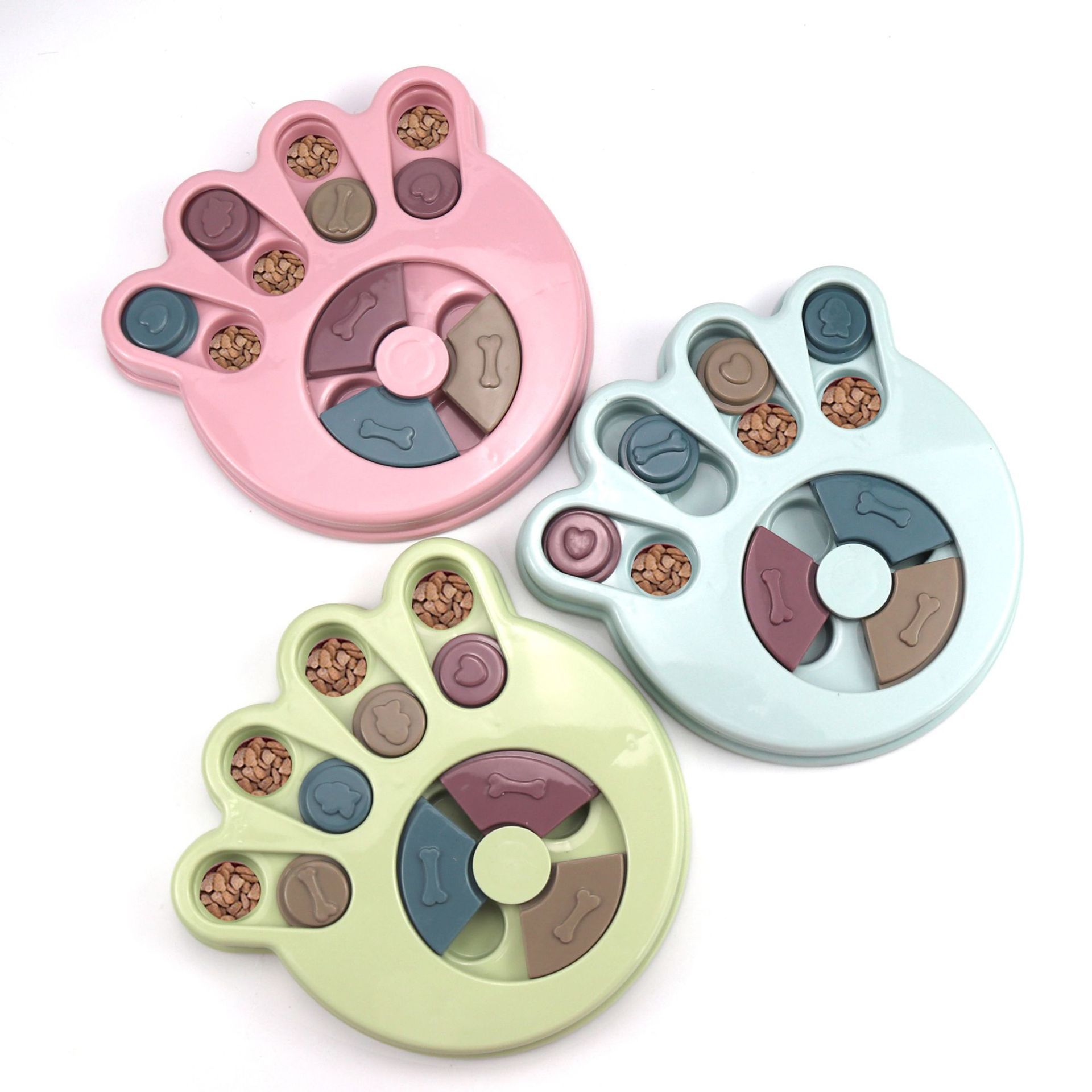 Interactive Snuffle Puzzle Slow Feeder Dog Bowl